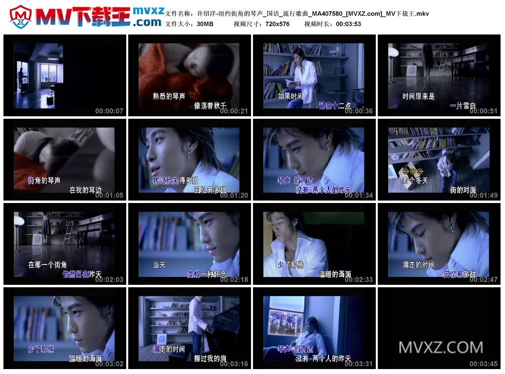 许绍洋-纽约街角的琴声_国语_流行歌曲_MA407580